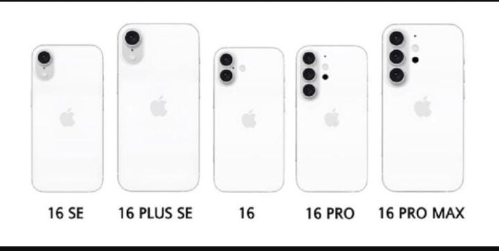 New models in the iPhone 16 series