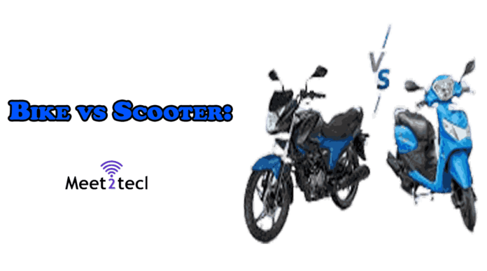 Bike vs Scooter