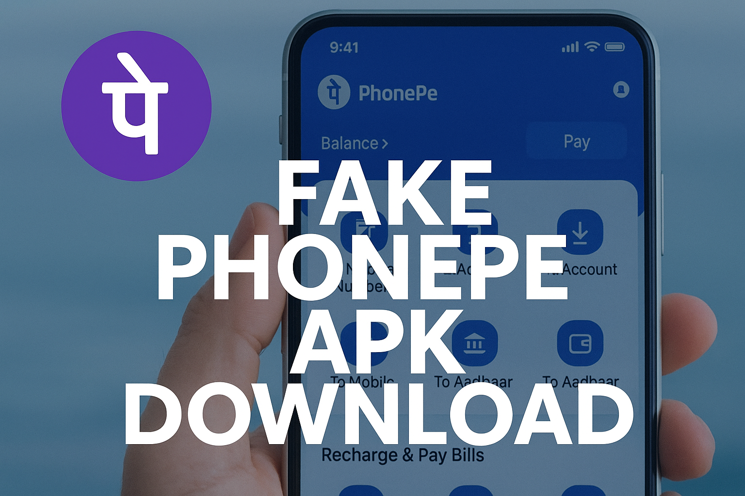 Fake PhonePe APK Download